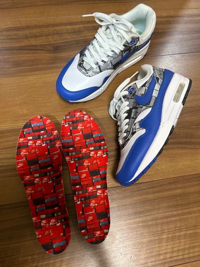 atmos × Nike Air Max 1 Blue "We Love Nike"