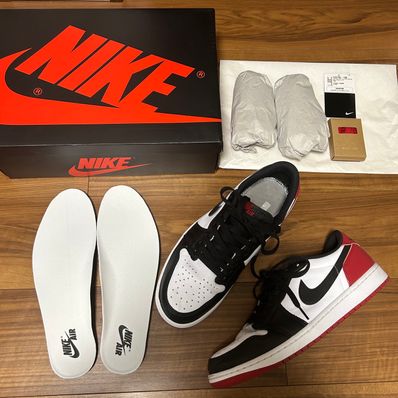 Nike Air Jordan 1 Retro Low OG "Black Toe"