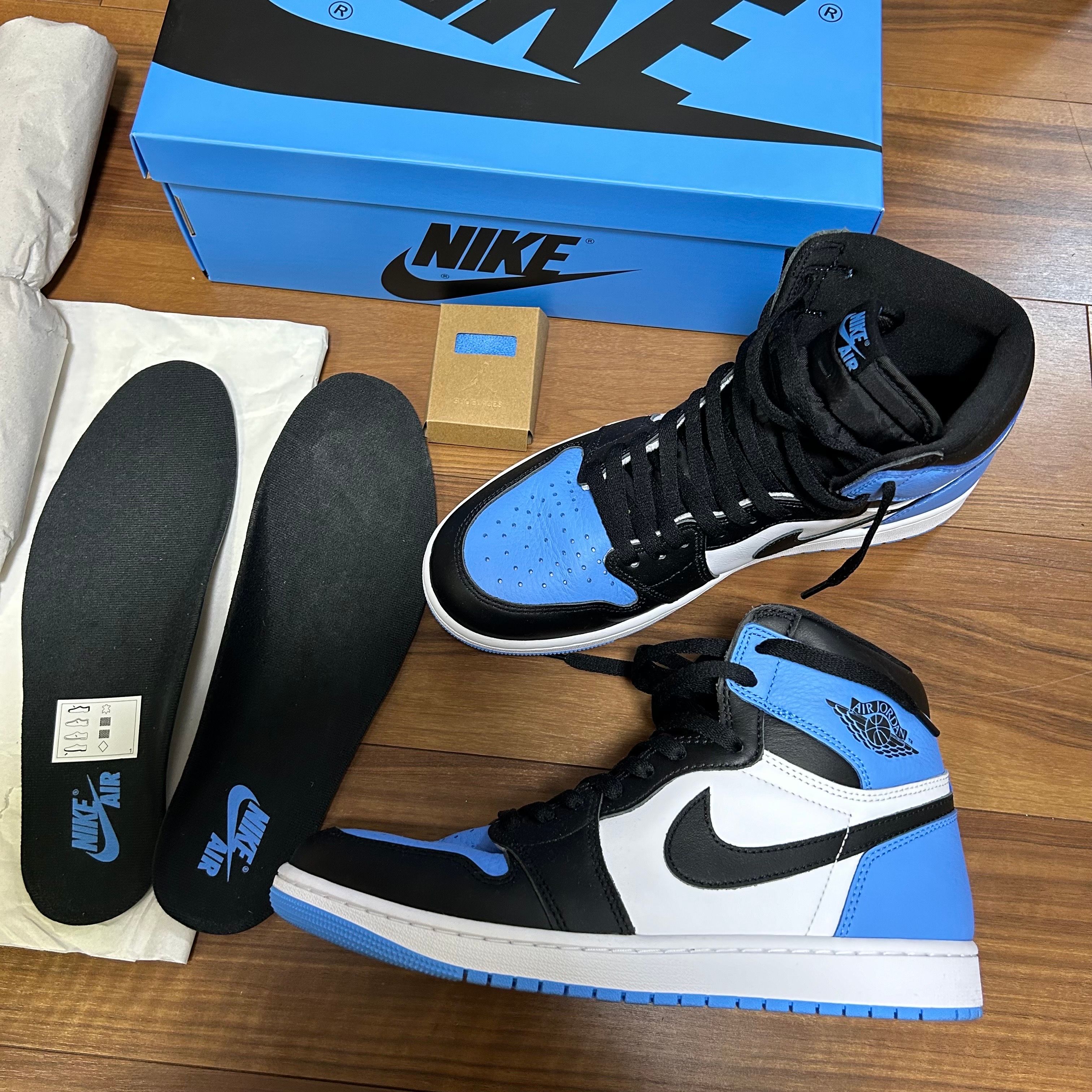 Nike Air Jordan 1 Retro High OG "University Blue/UNC Toe"