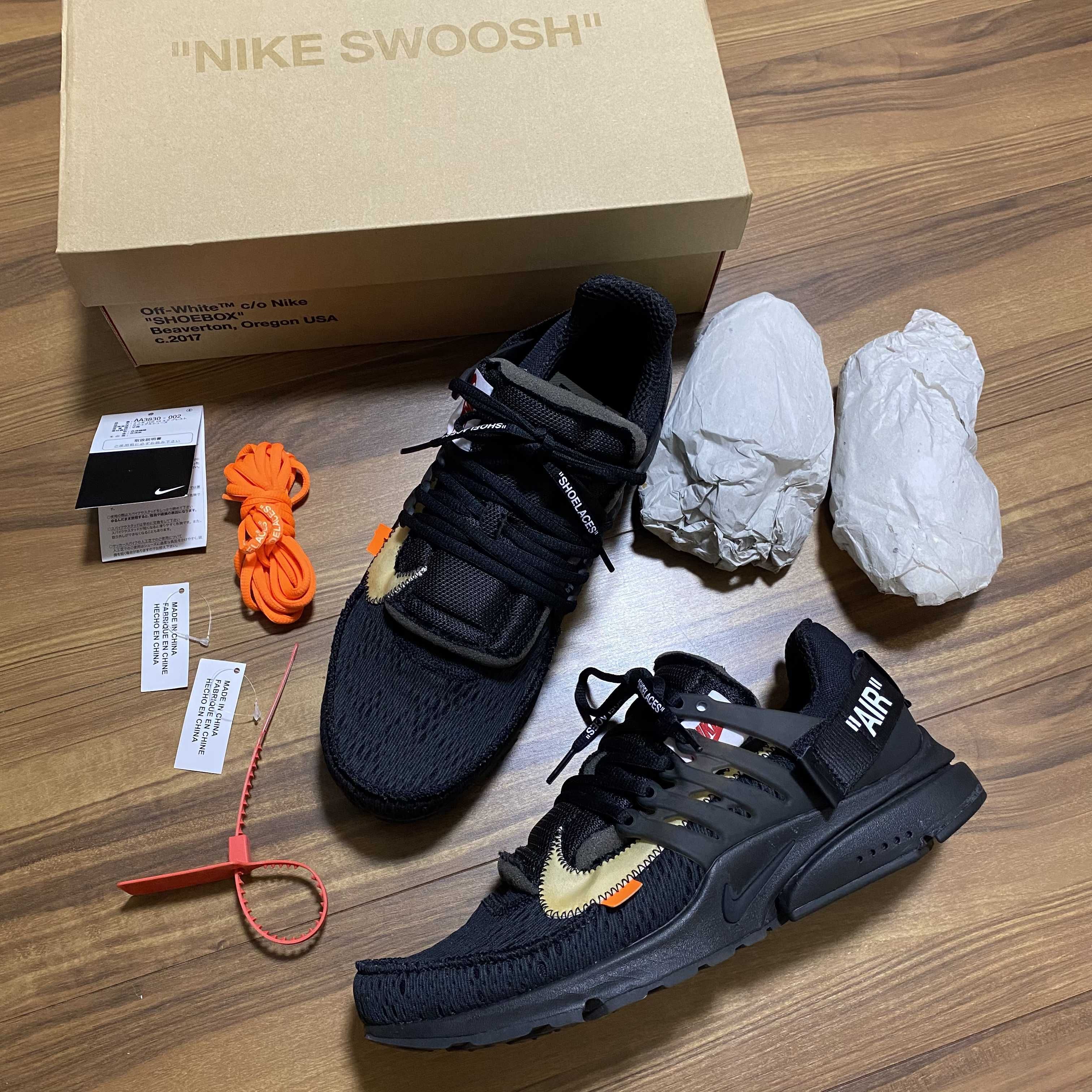 Off-White × Nike Air Presto "Black"
