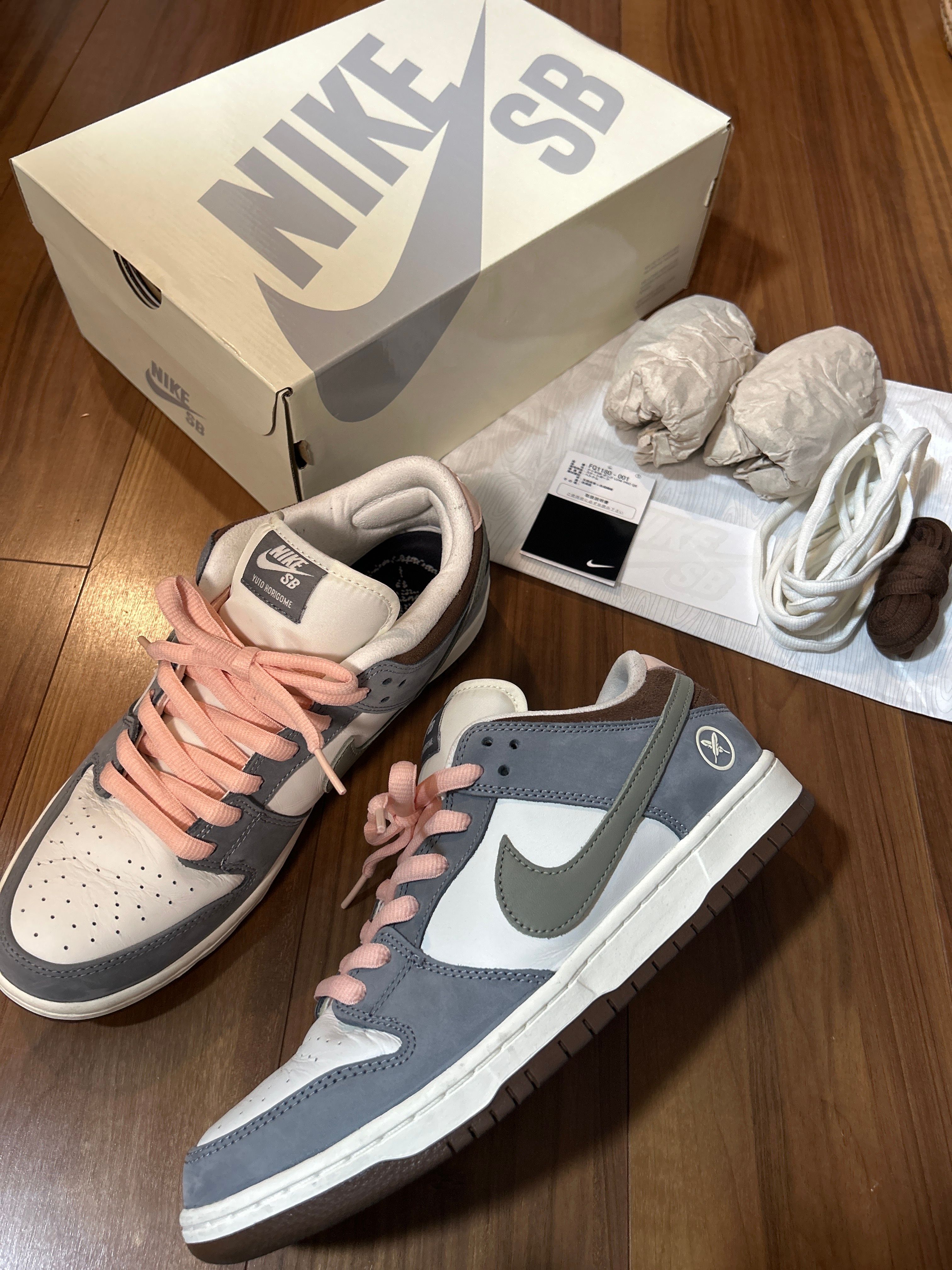 堀米 雄斗(Yuto Horigome) × Nike SB Dunk Low Pro QS "Wolf Grey"