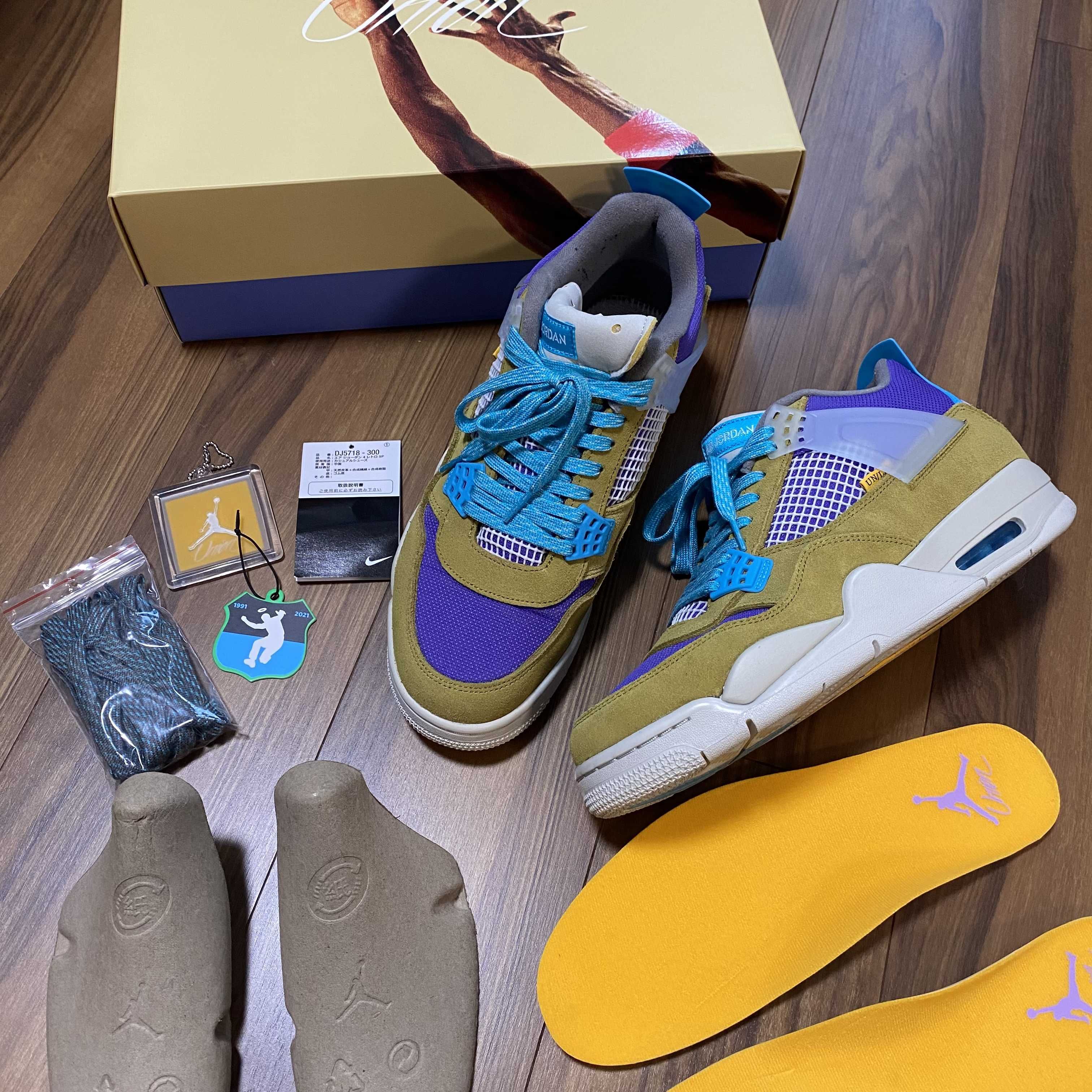 Union × Nike Air Jordan 4 SP "Desert Moss"