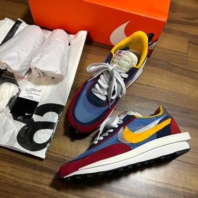 sacai × Nike LDV Waffle "Red/Blue"