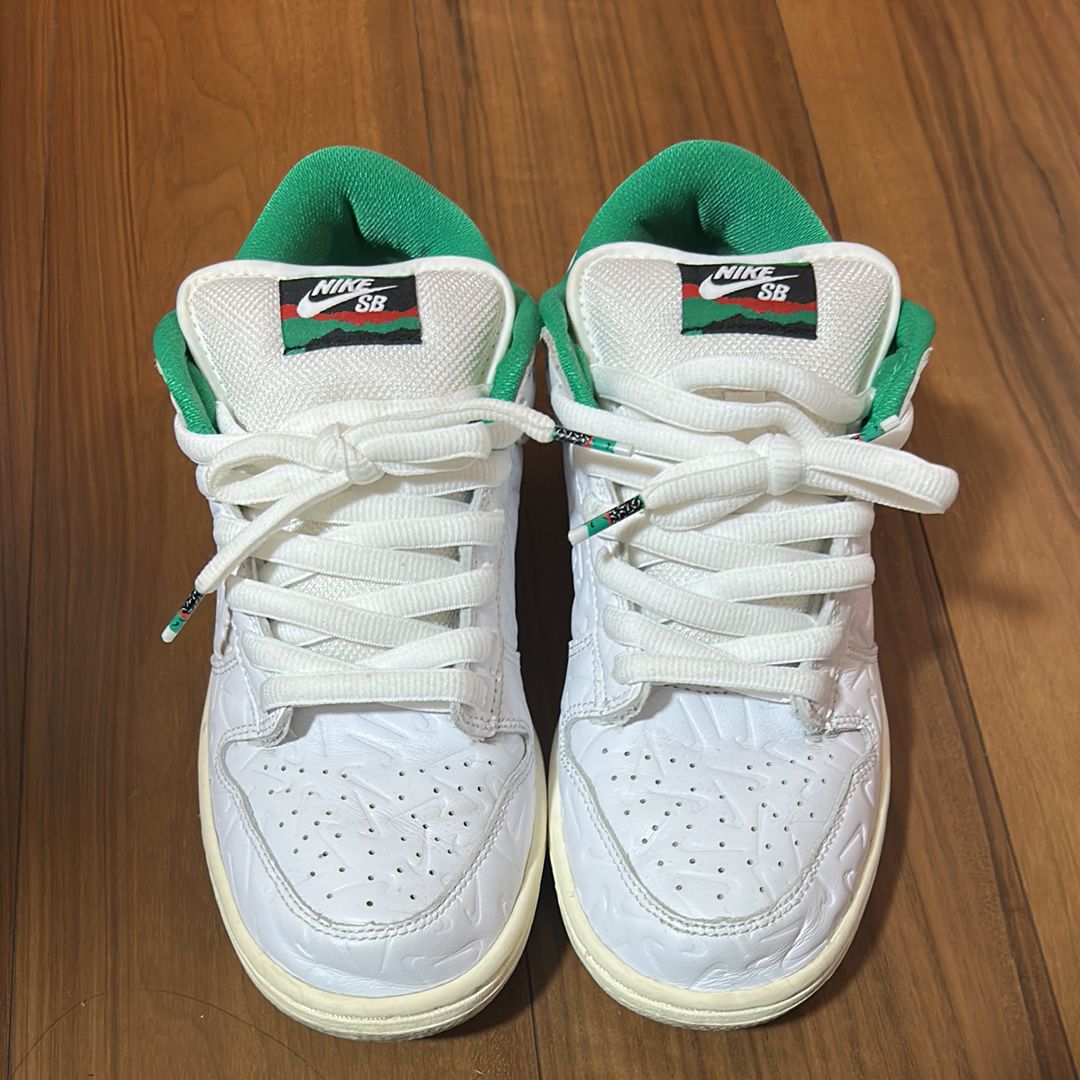 BEN-G × Nike SB Dunk Low "White/Green"