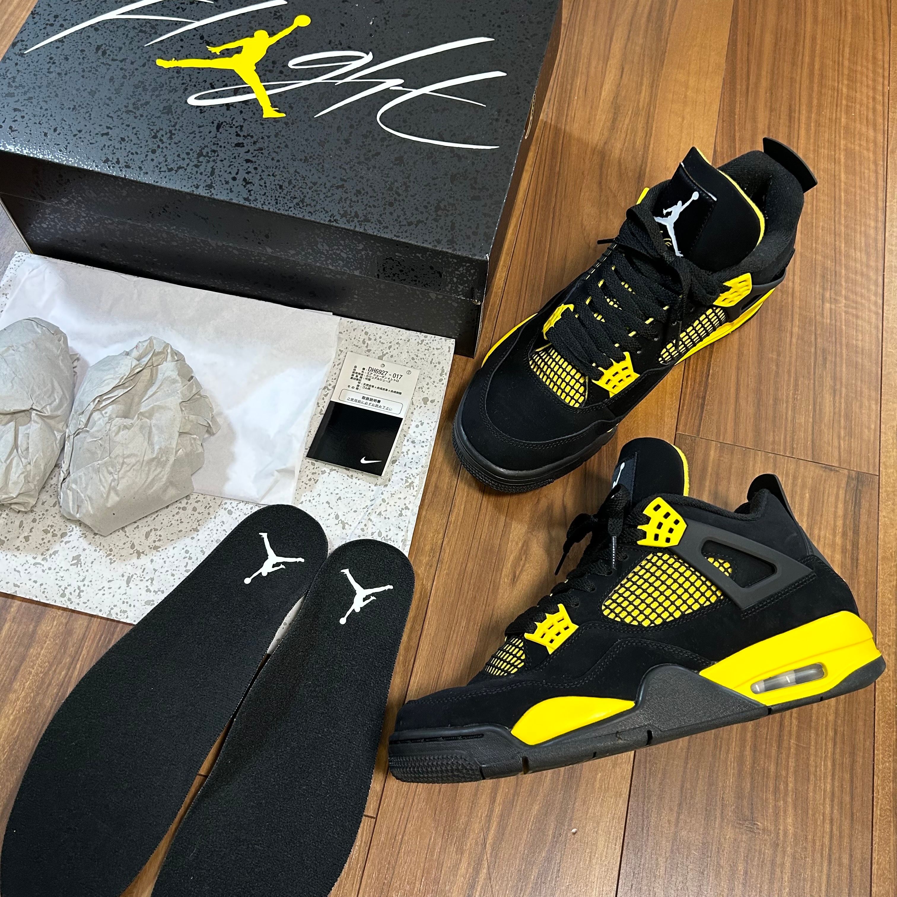 Nike Air Jordan 4 Retro "Thunder"(2023)