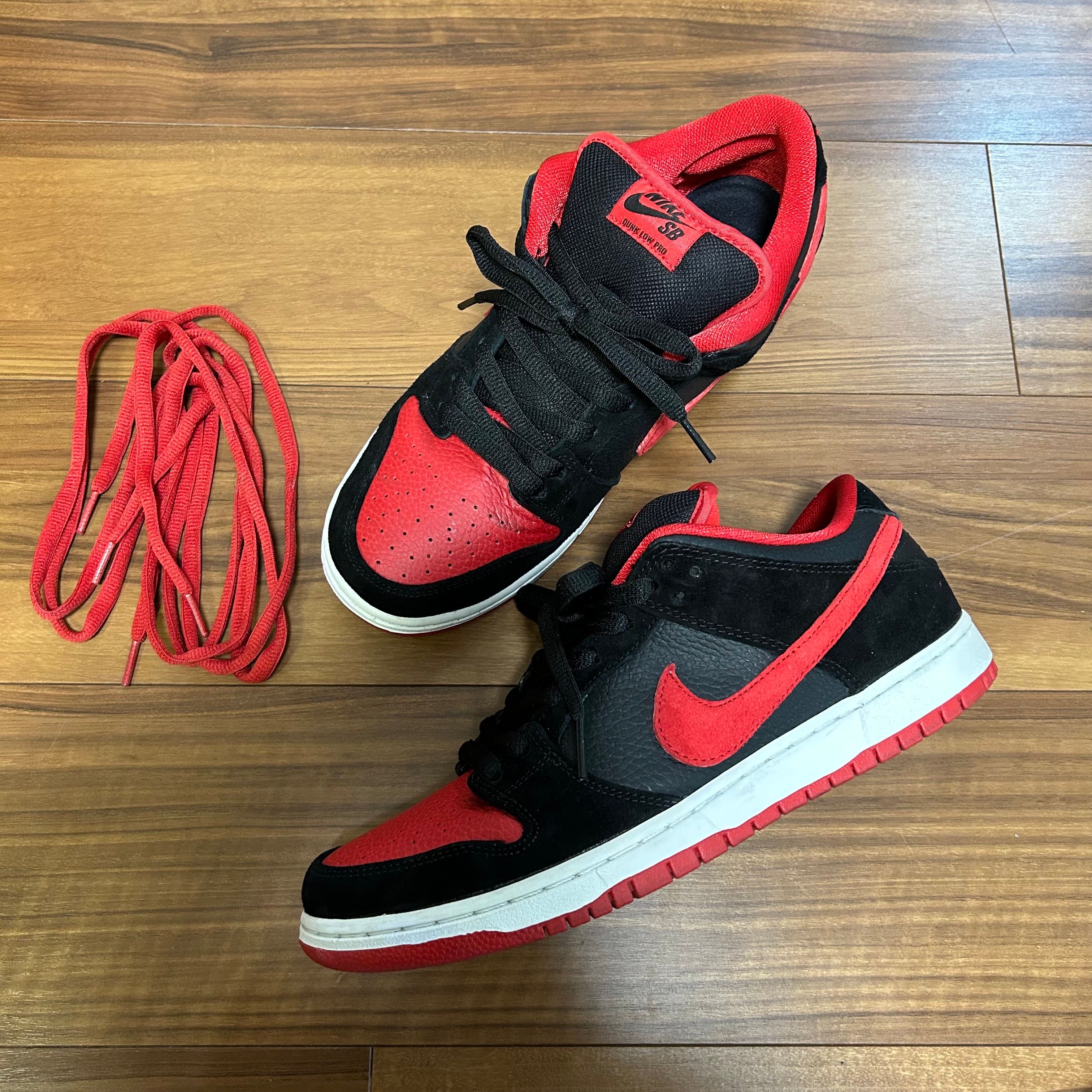 Nike SB Dunk Low Pro J-Pack "Black/University Red"