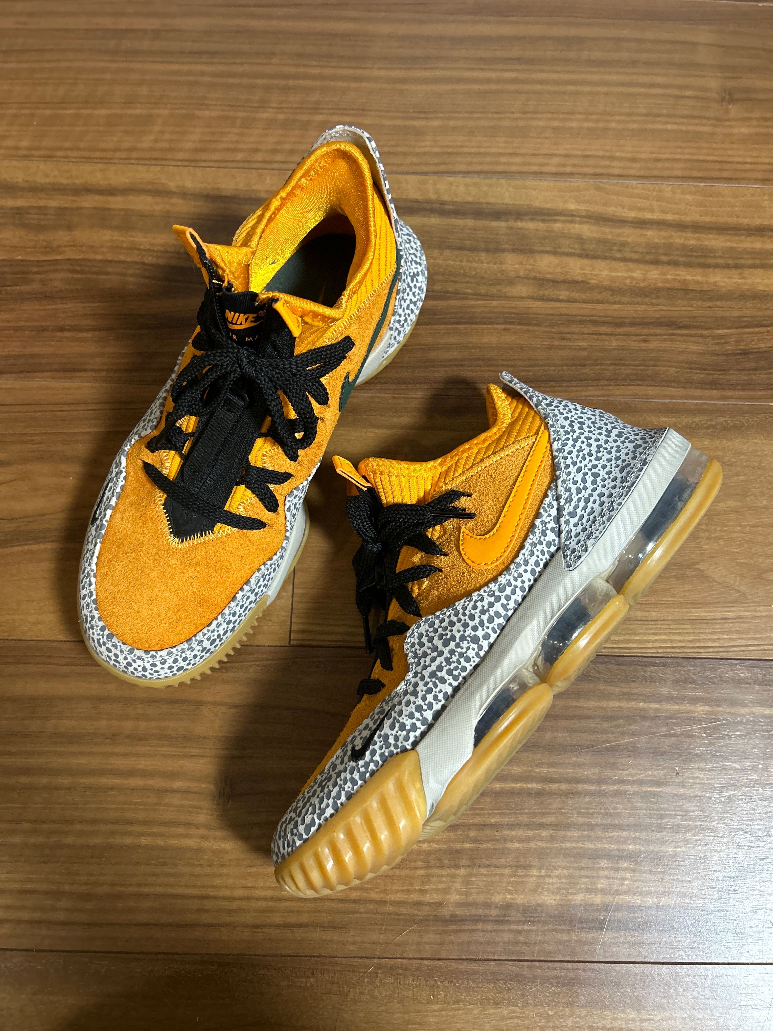 atmos × Nike LeBron 16 Low "Safari" (CD9471-800/CI3358-800)