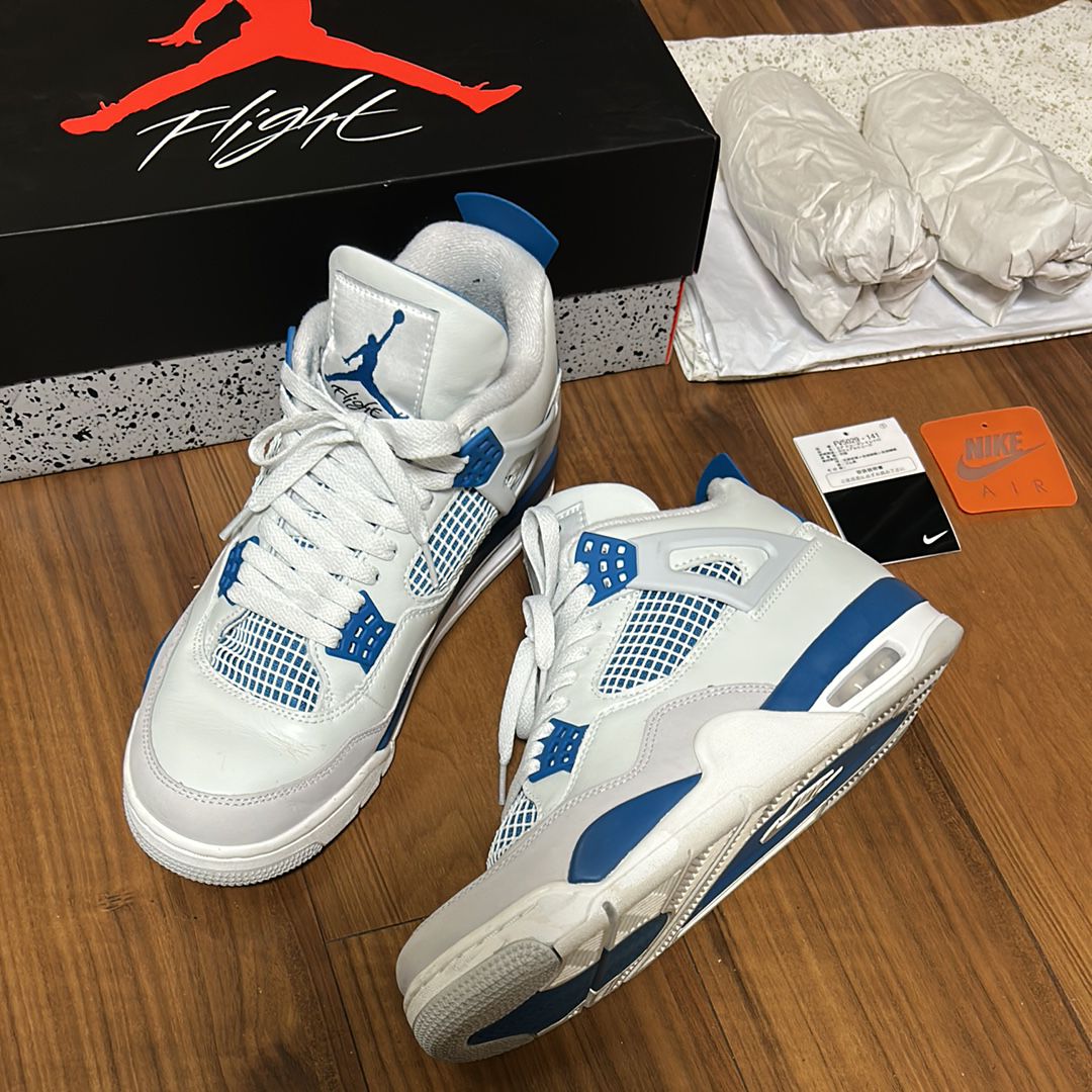 Nike Air Jordan 4 Retro "Industrial Blue"