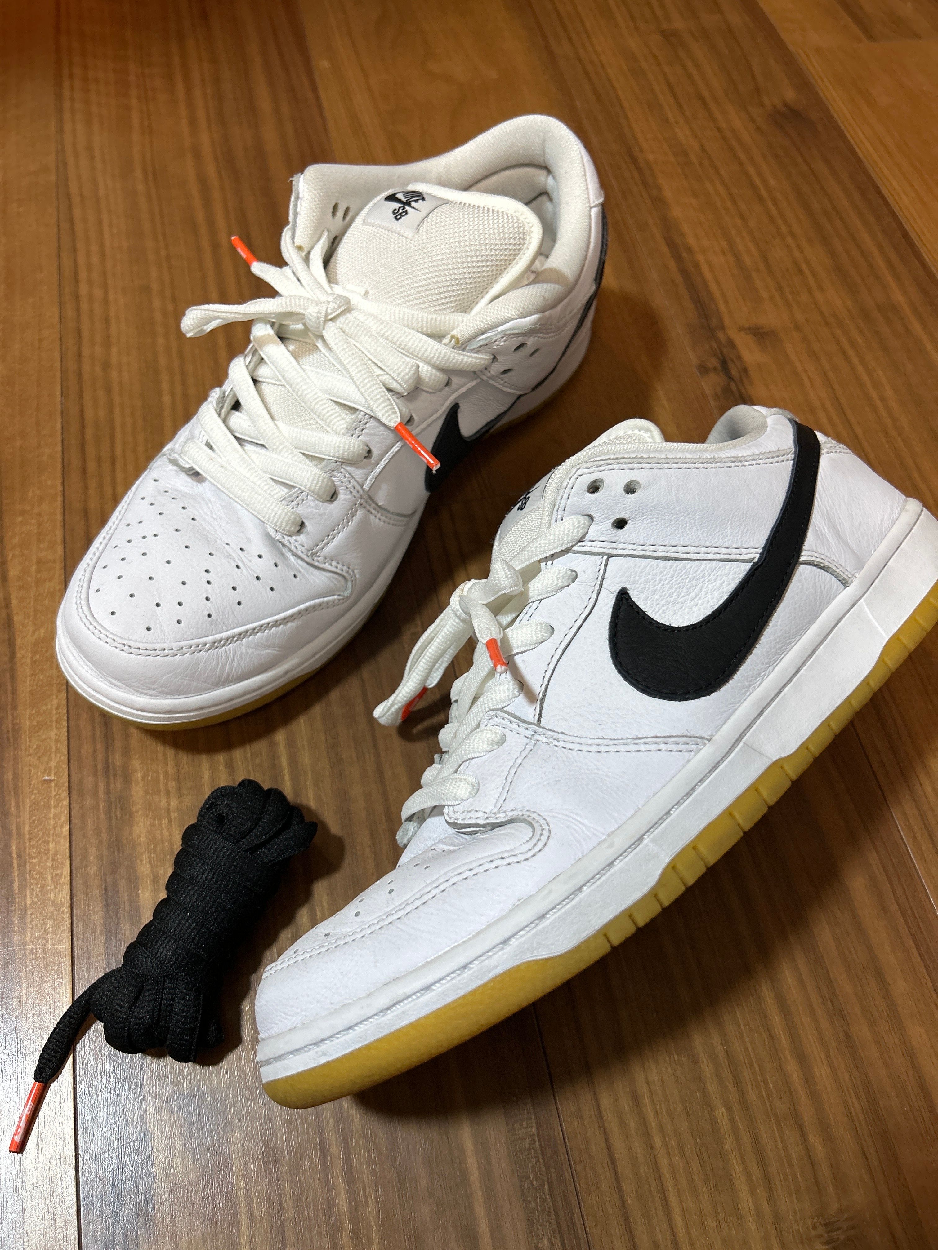 Nike SB Dunk Low Orange Label "White Black"
