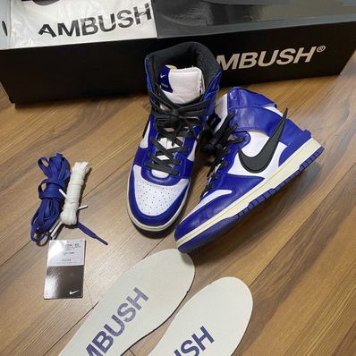 AMBUSH × NIKE DUNK HIGH "DEEP ROYAL"