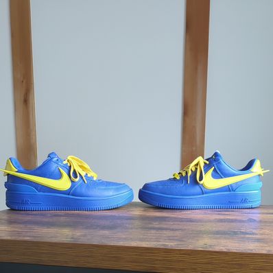 AMBUSH × Nike Air Force 1 Low "Game Royal and Vivid Sulfur"