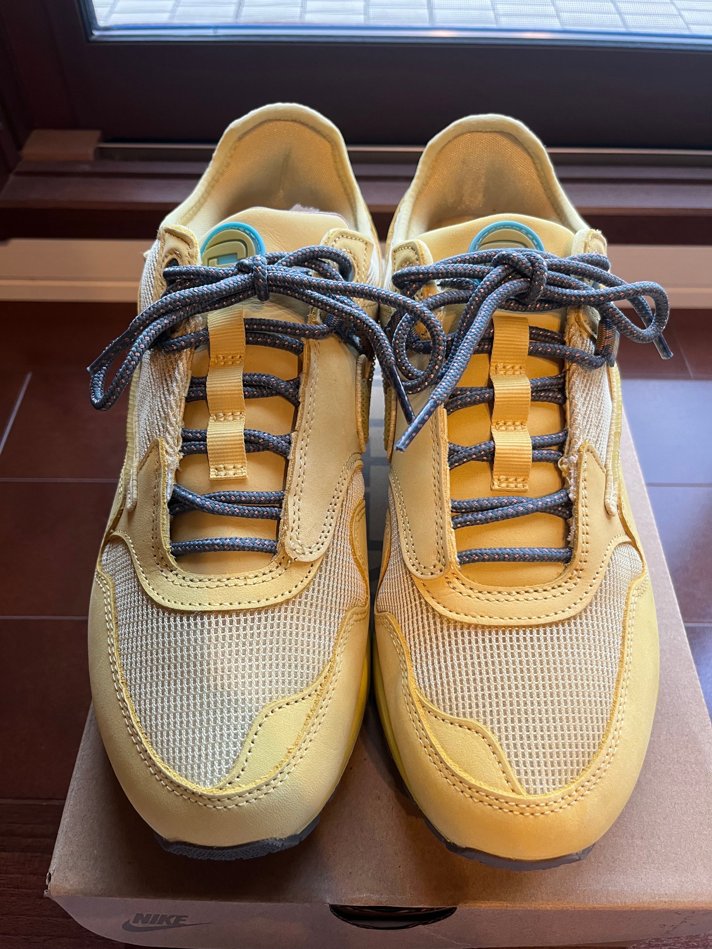 Travis Scott × Nike Air Max 1 "CACT.US Gold"