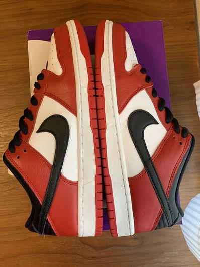 Nike SB Dunk Low Pro "J-Pack Chicago/Varsity Red and White"