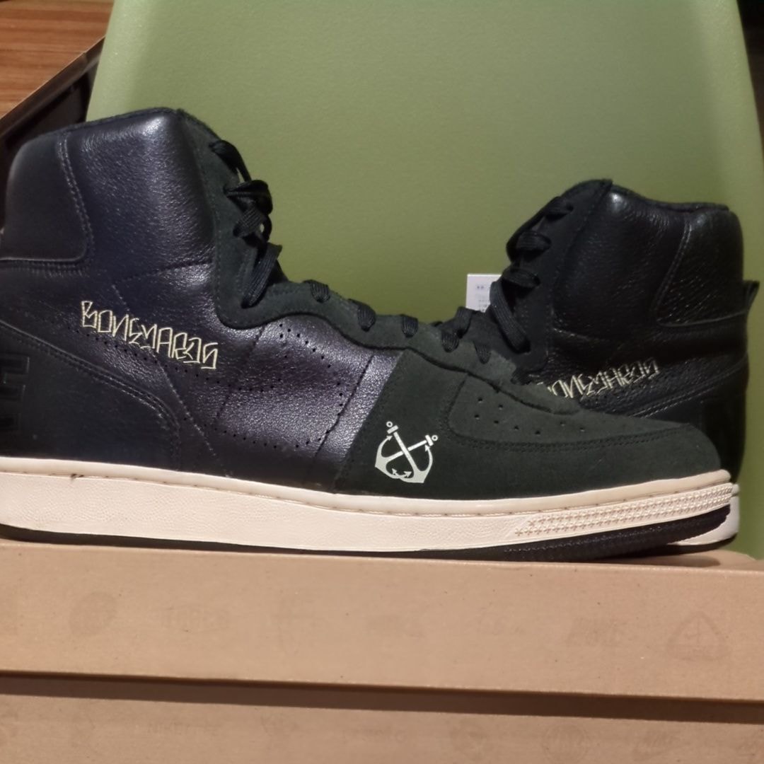 Stussy x Neighborhood × Nike Terminator High Boneyards "Black"