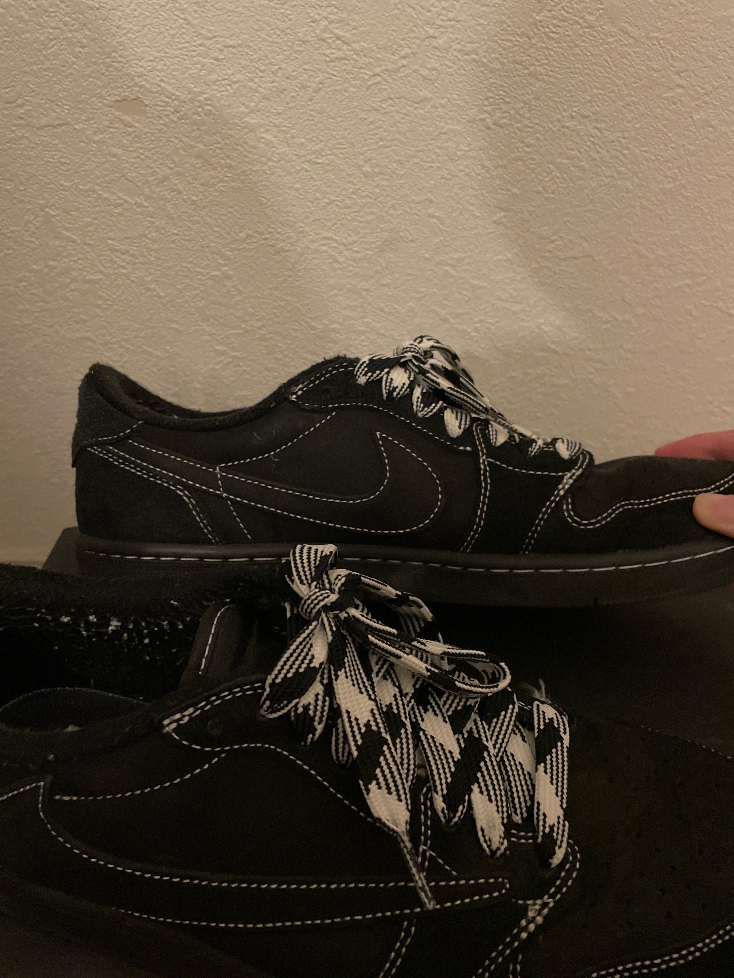 Travis Scott × Nike Air Jordan 1 Low OG SP "Black Phantom"