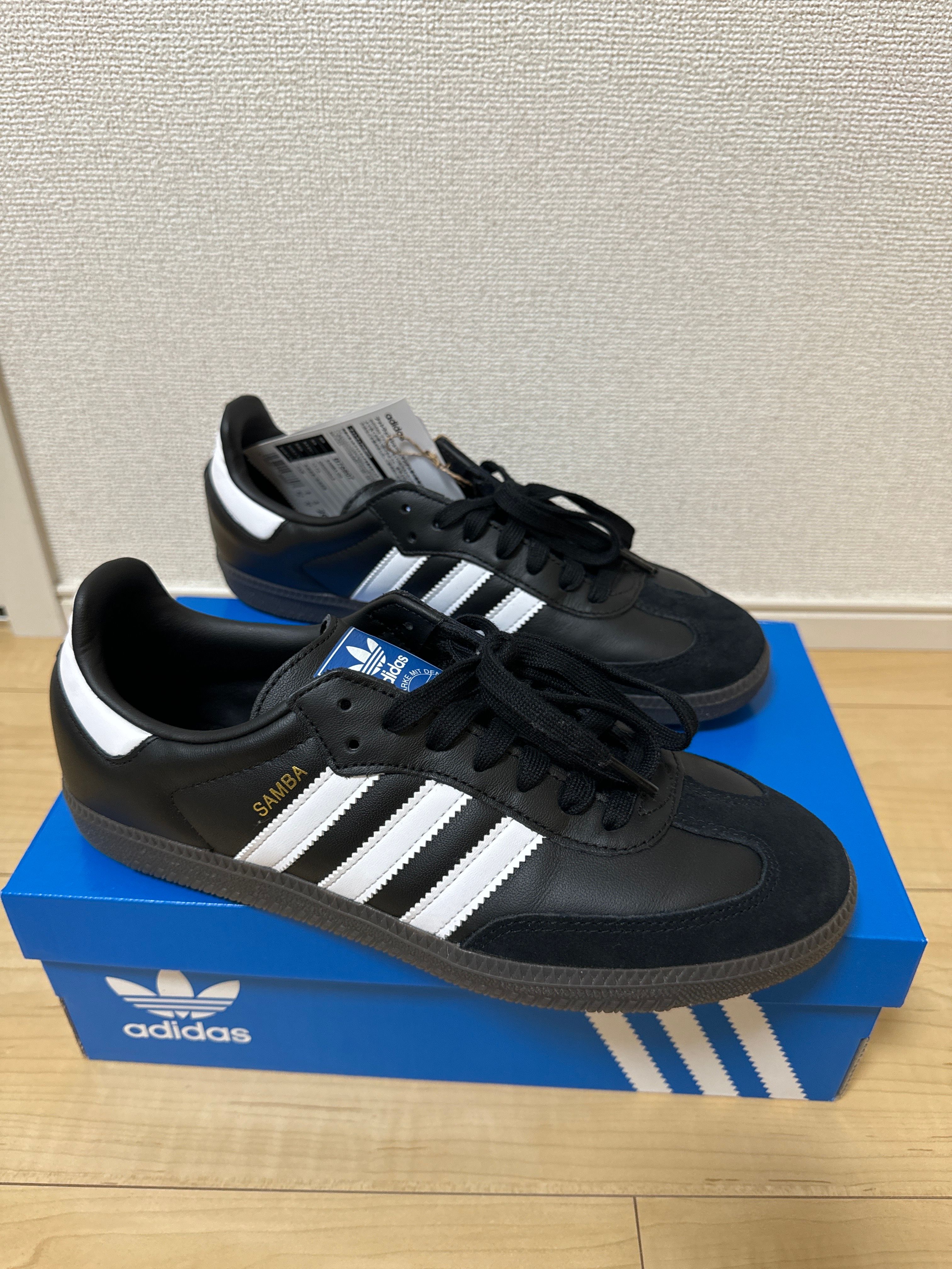 adidas Samba OG "Core Black/Cloud White/Gum"