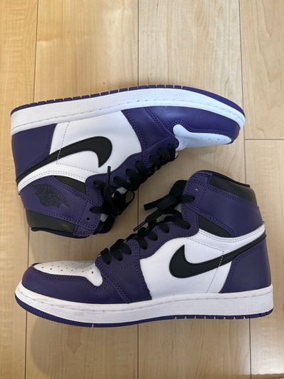 Nike Air Jordan 1 Retro High OG "Court Purple White/Black" (2020)