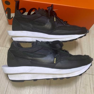 sacai × Nike LDV Waffle "Triple Black"