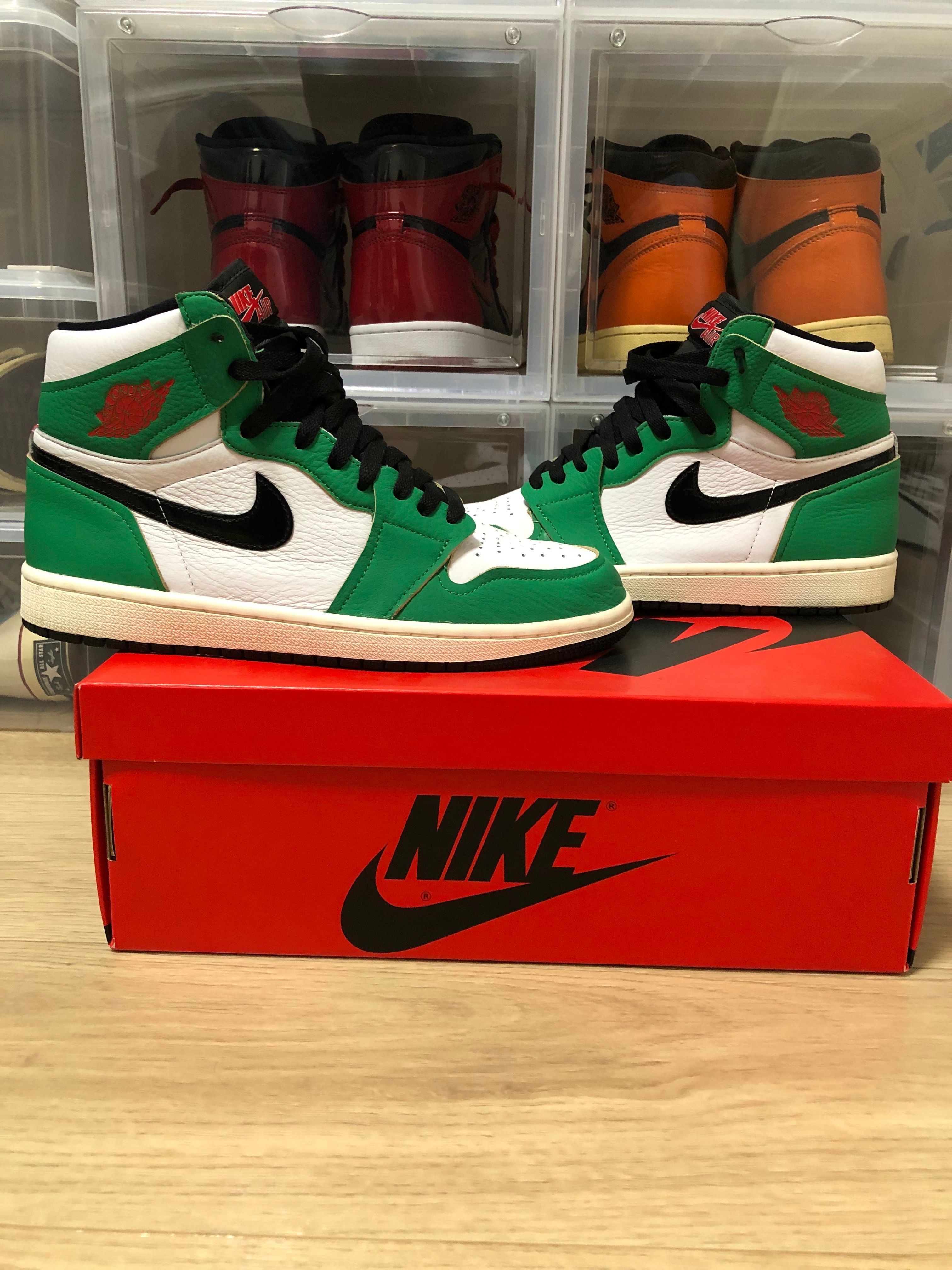 Nike Women's Air Jordan 1 High OG "Lucky Green/White-Sail-Black"