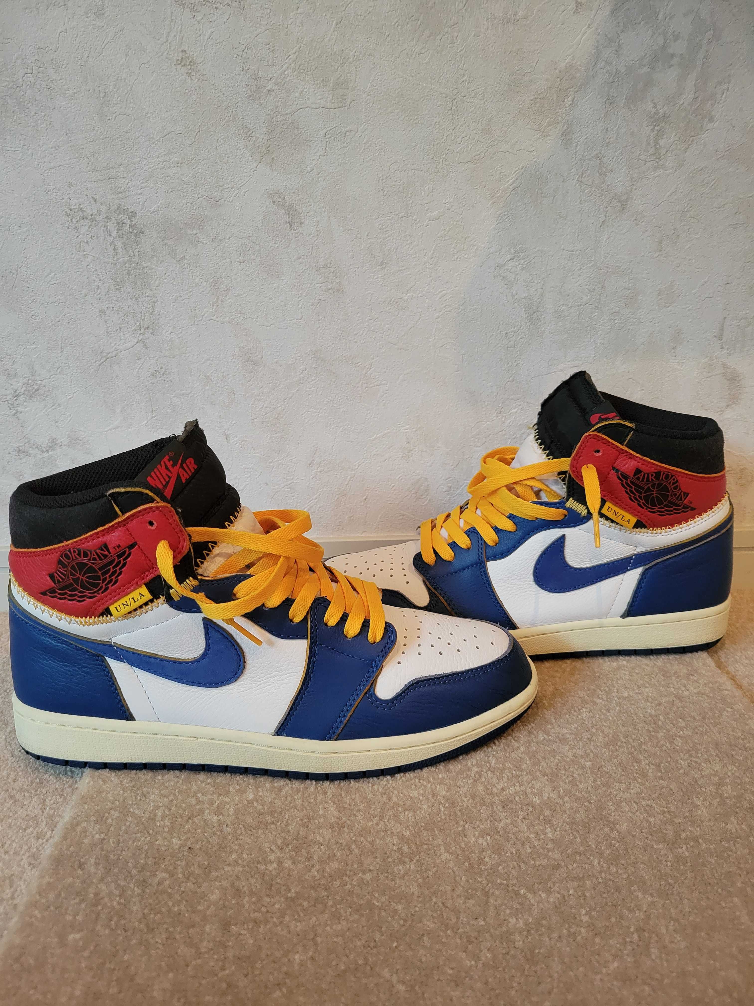 Union × Nike Air Jordan 1 Retro High OG NRG "Storm Blue/Varsity Red"