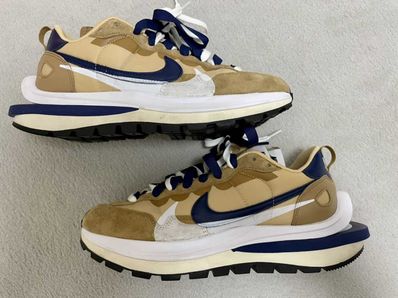 Sacai × Nike Vapor Waffle "Sesame And Blue Void"