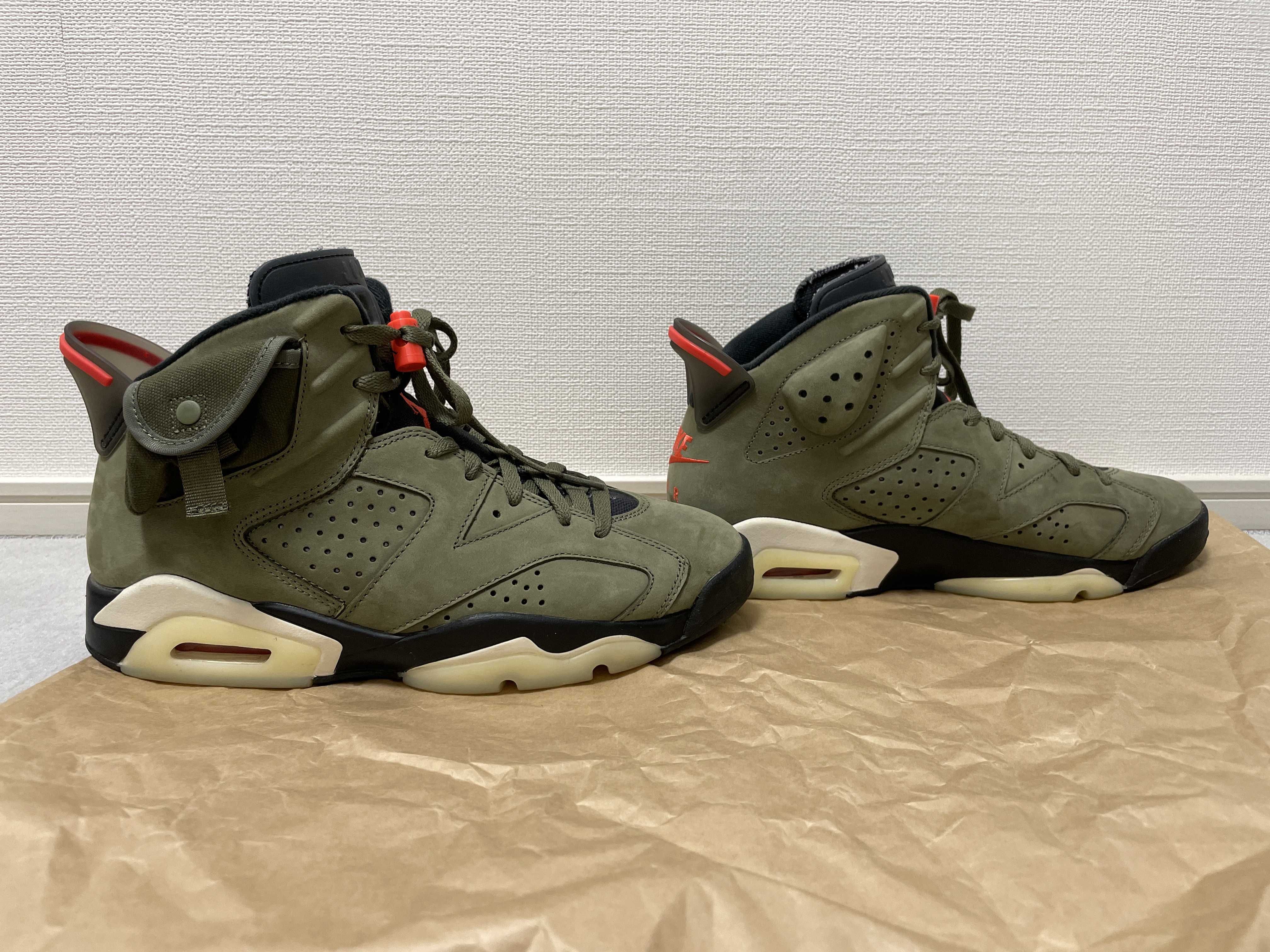 Travis Scott × Nike Air Jordan 6 Retro "Medium Olive"