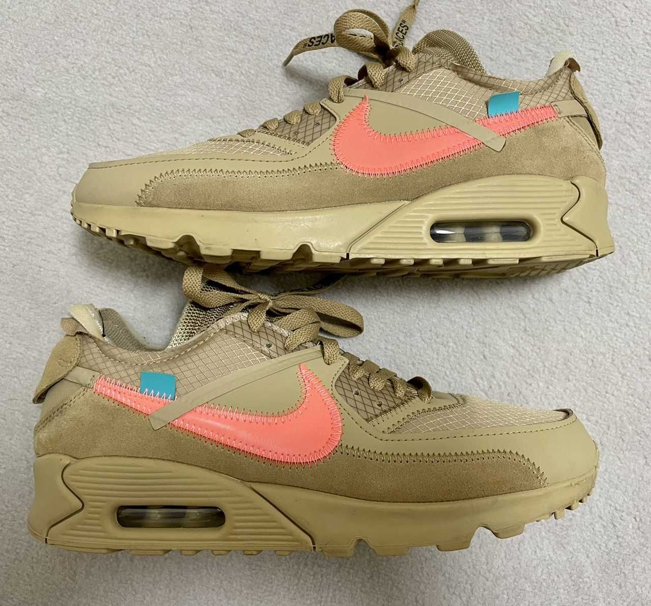 Off-White × Nike Air Max 90 "Desert Ore"