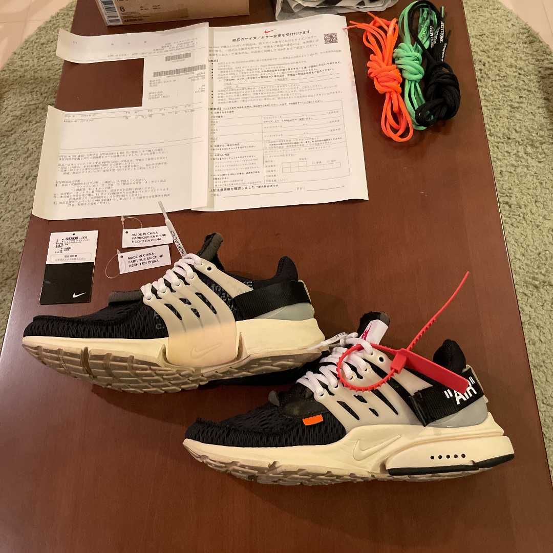 Off-White × Nike The Ten Air Presto