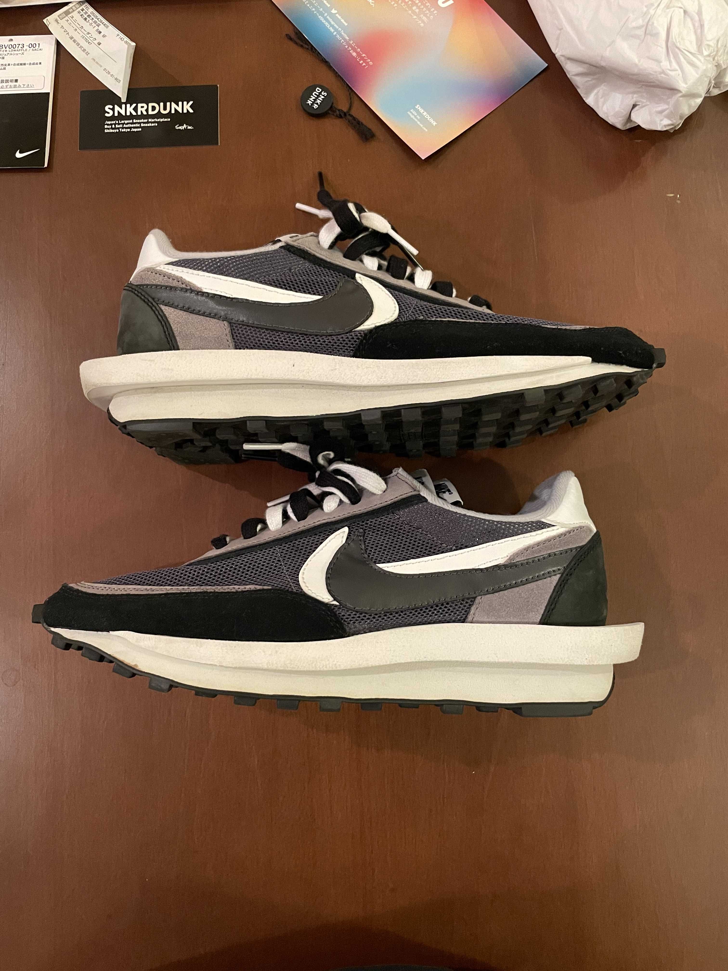 sacai × Nike LD Waffle "Black"