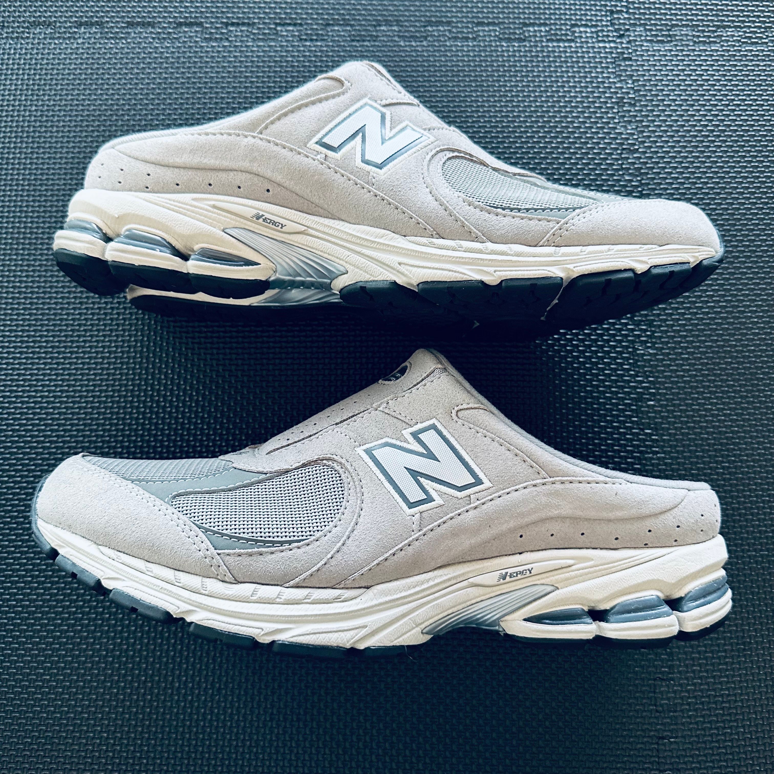 New Balance 2002R Mule "Gray/Silver"
