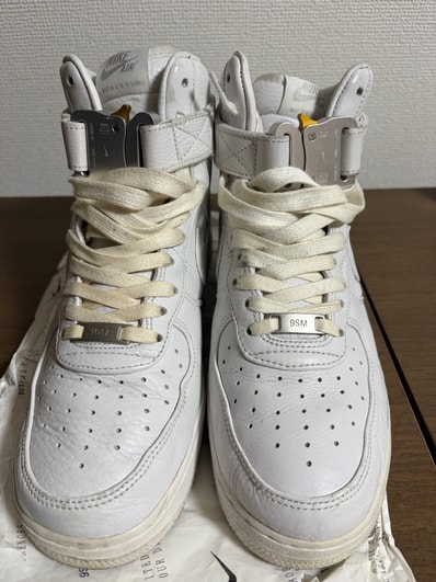 1017 ALYX 9SM × Nike Air Force 1 High "White" (2020)