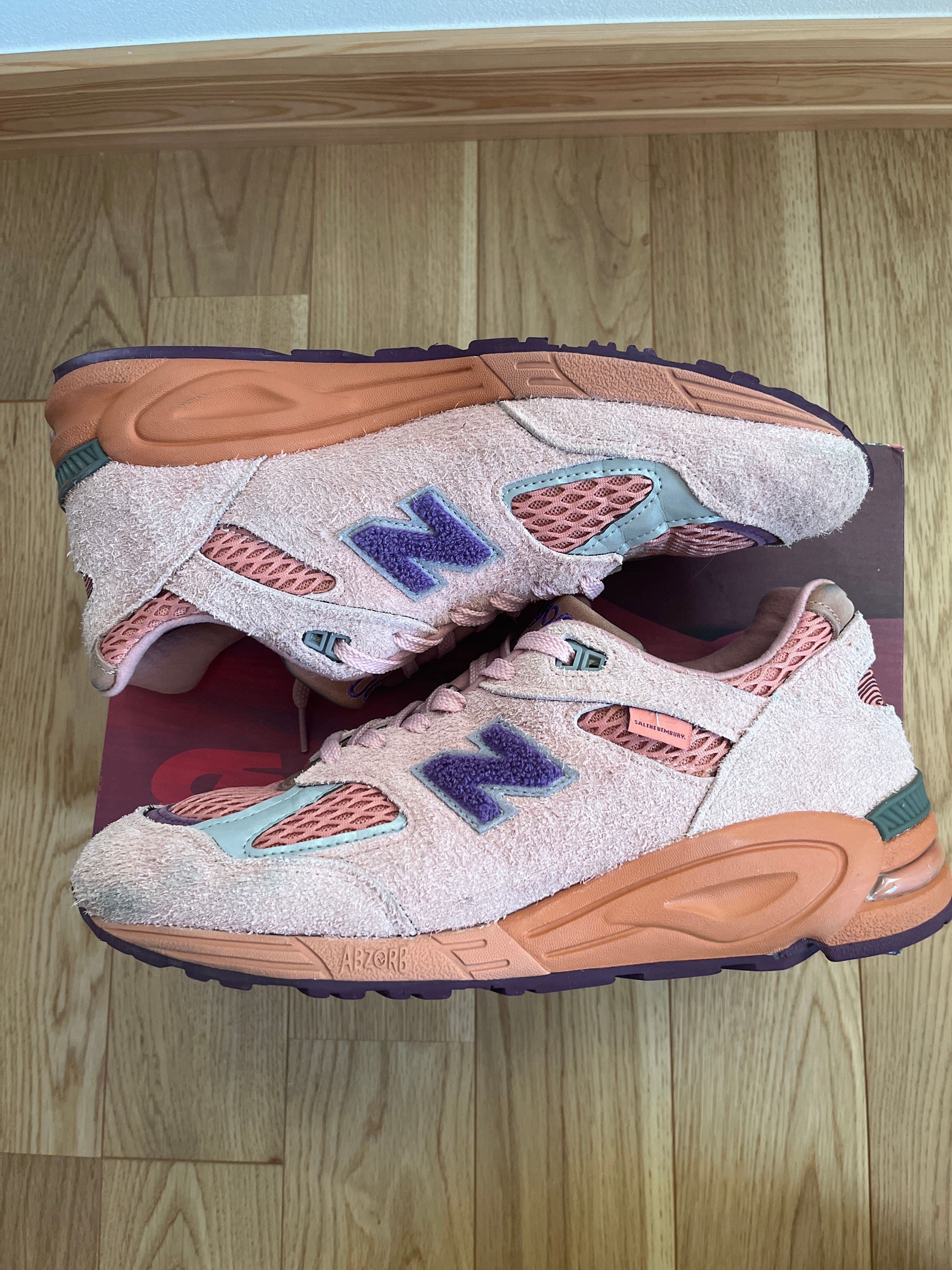 Salehe Bembury × New Balance 990V2 Sand Be The Time "Terra Cotta"