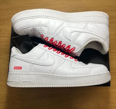 Supreme × Nike Air Force 1 Low "White"