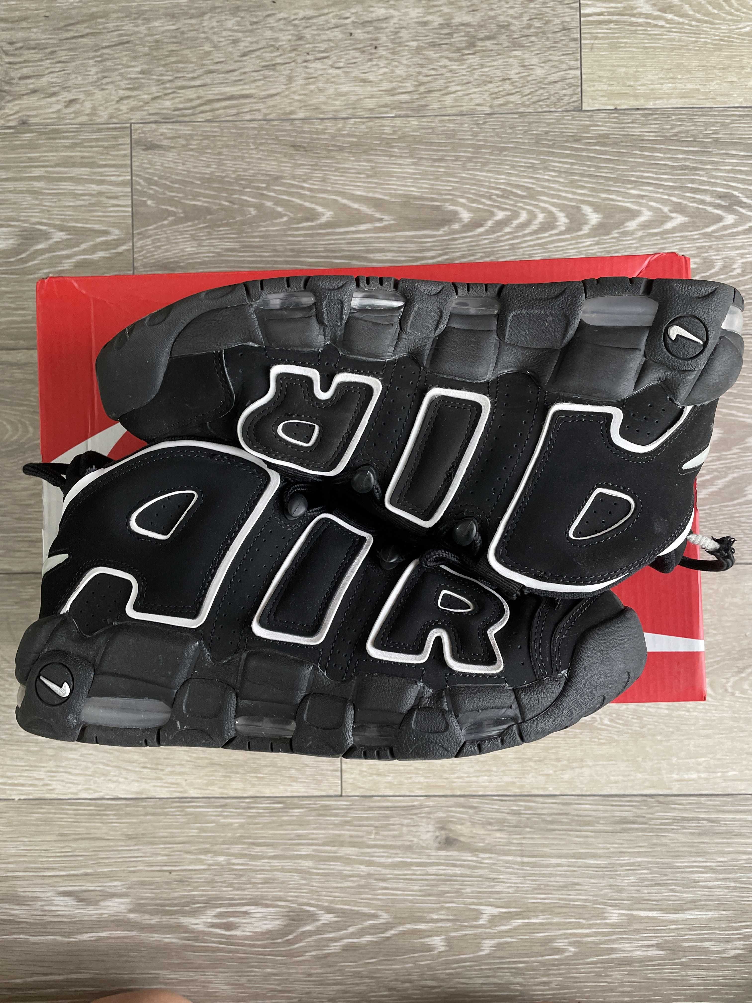Nike Air More Uptempo "Black/White"(2020)