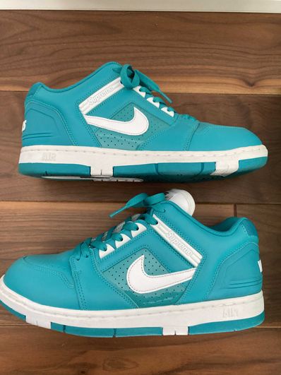 Supreme × Nike SB Air Force 2 Low "New Emerald"
