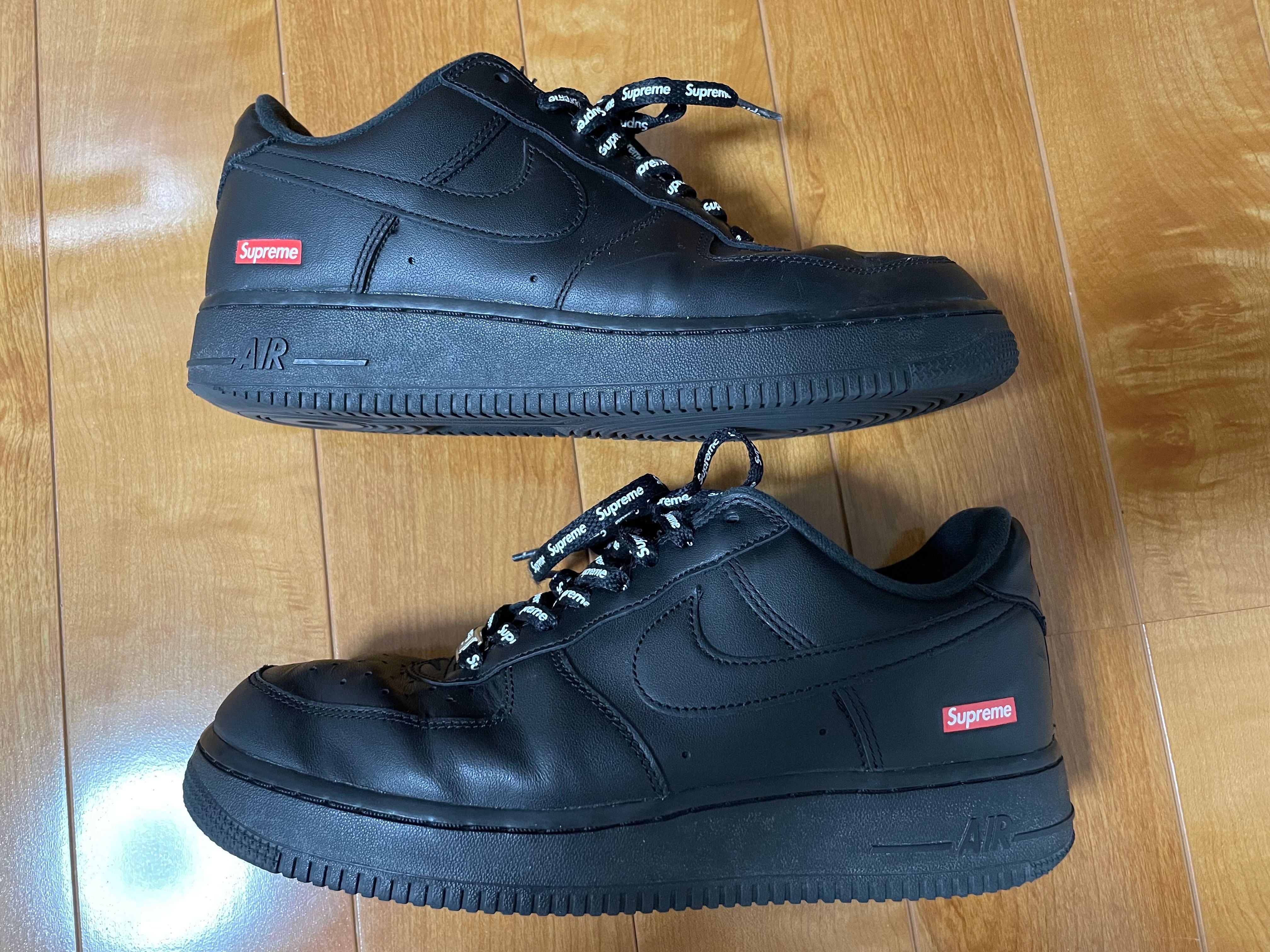 Supreme × Nike Air Force 1 Low "Black"