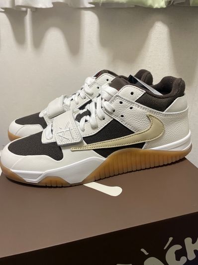 Travis Scott × Nike Jordan Jumpman Jack TR "Sail and Dark Mocha"