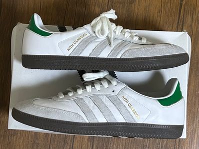 KITH × adidas Samba OG "White/Green"