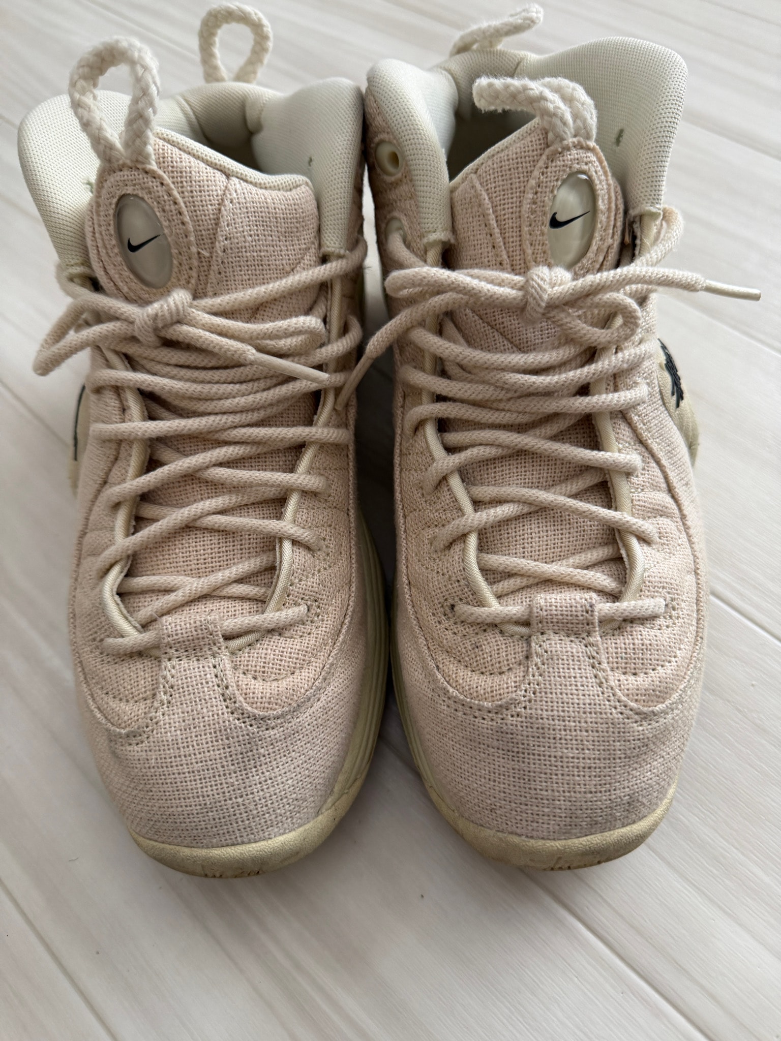 Stussy × Nike Air Penny 2 "Fossil"