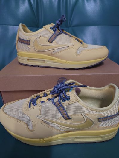 Travis Scott × Nike Air Max 1 "CACT.US Gold"