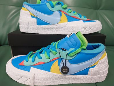 KAWS × sacai × Nike Blazer Low "Neptune Blue"