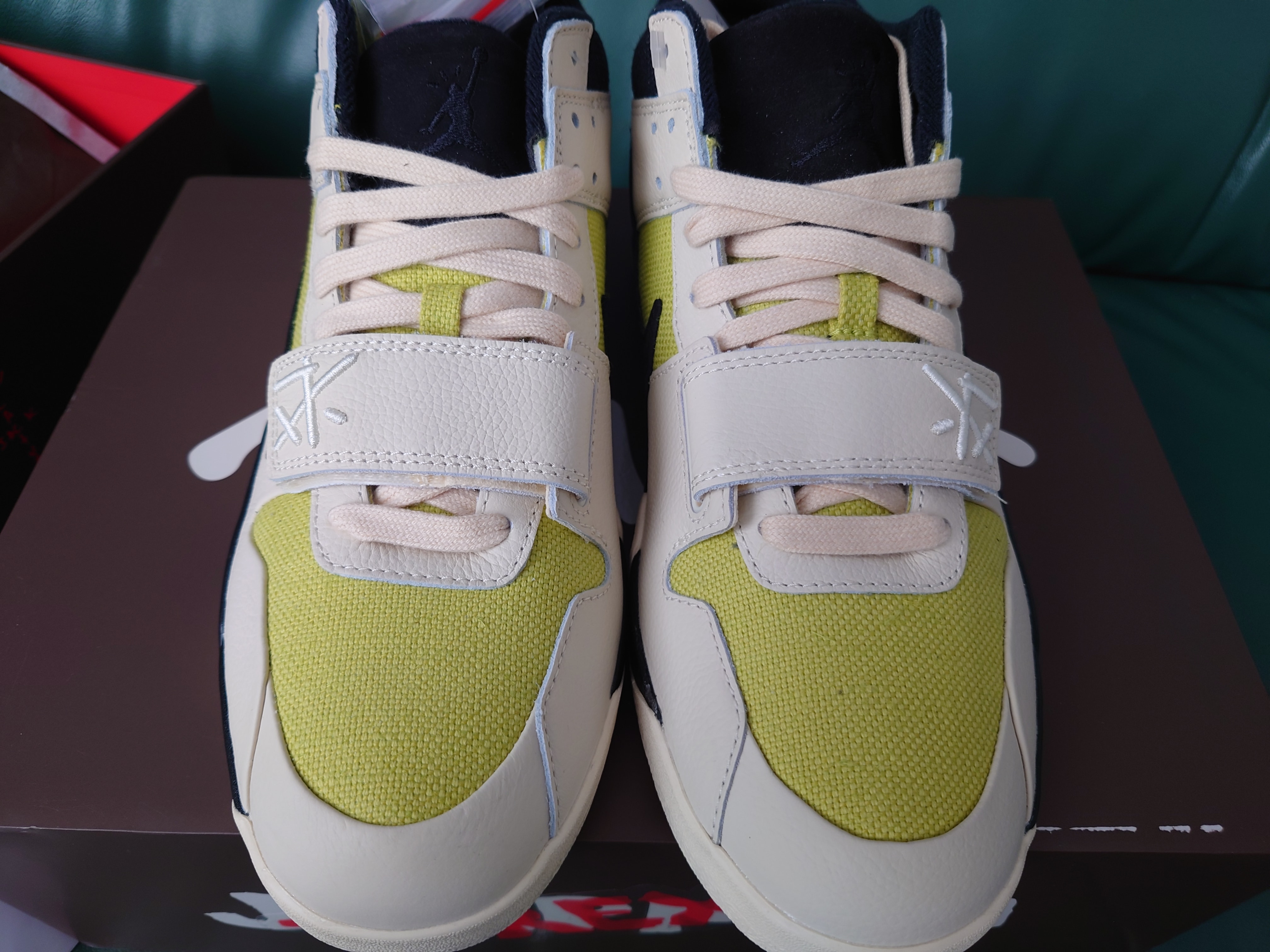 Travis Scott × Nike Jordan Jumpman Jack TR CJ1 T-Rexx "Bright Cactus"