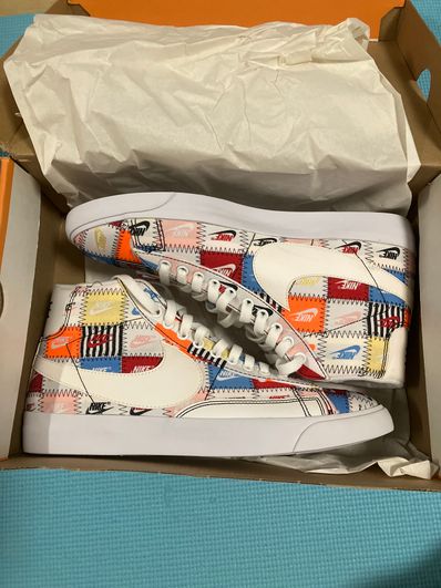 Nike Blazer Mid Patchwork "White"