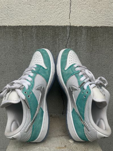 APRIL SKATEBOARDS × Nike SB Dunk Low Pro QS "White and Multi-Color"