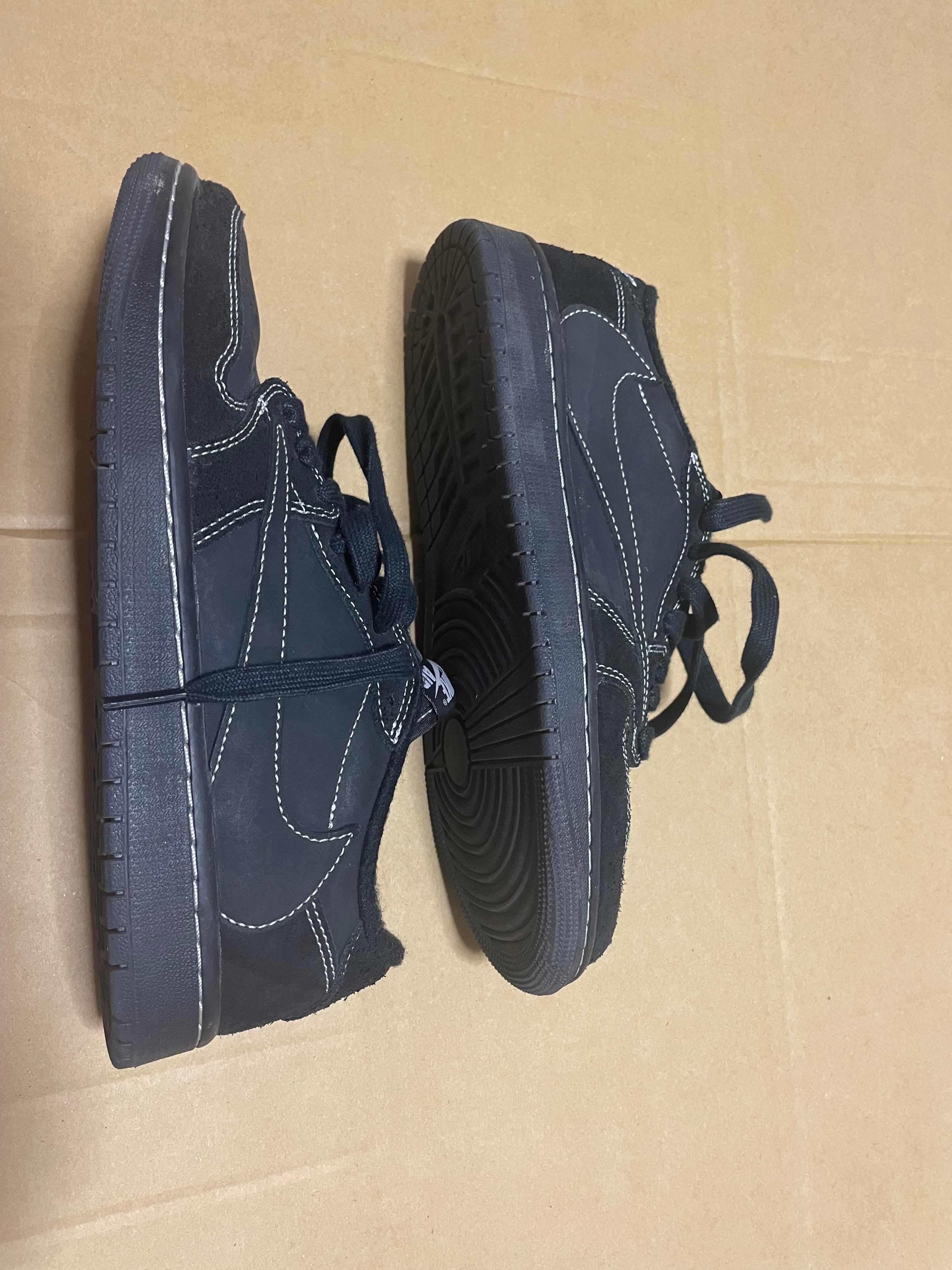 Travis Scott × Nike Air Jordan 1 Low OG SP "Black Phantom"