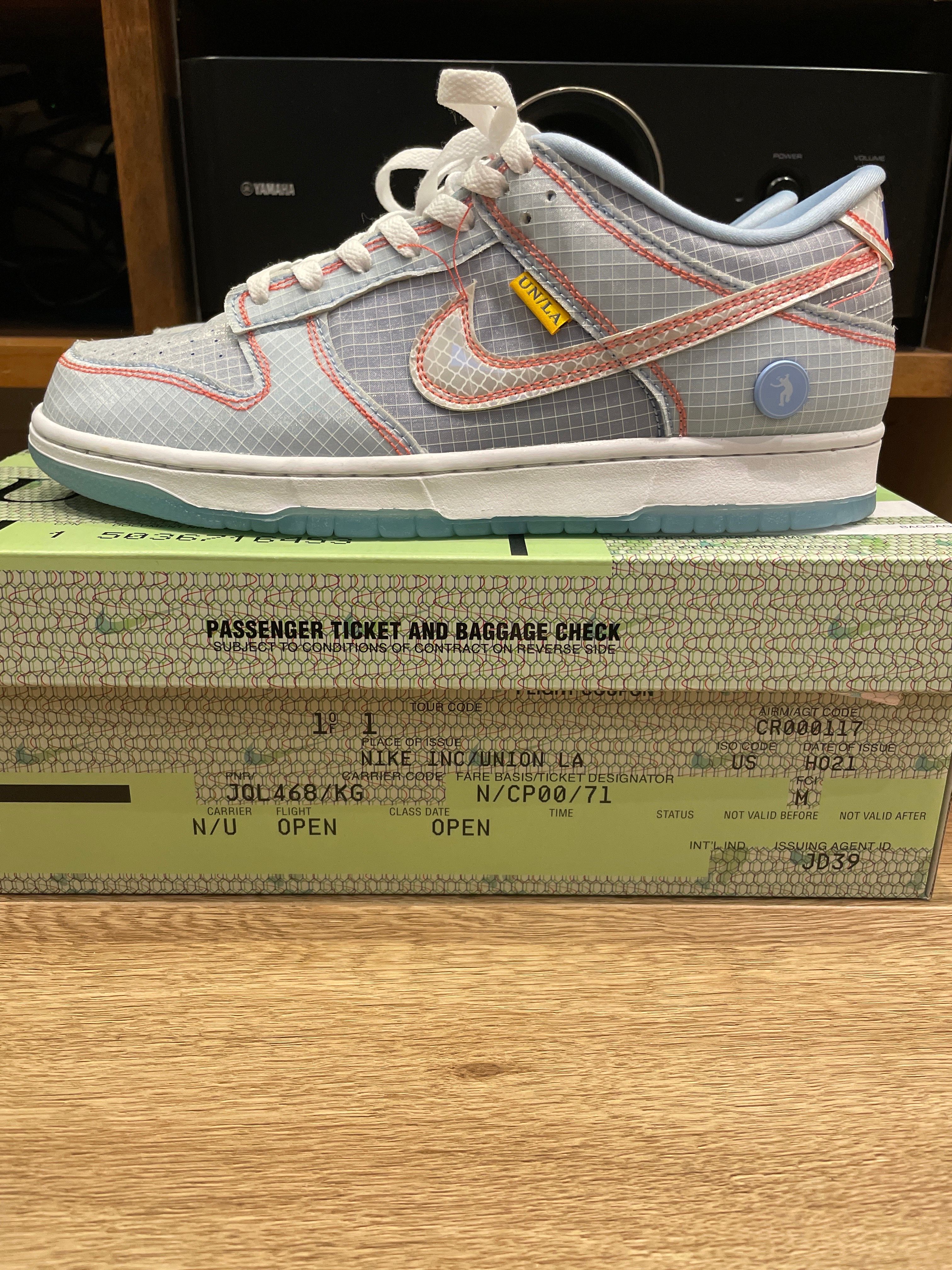 UNION × Nike Dunk Low "Argon"
