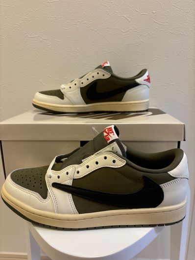 Travis Scott × Nike Air Jordan 1 Low OG SP "Reverse Olive"