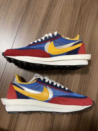 sacai × Nike LDV Waffle "Red/Blue"
