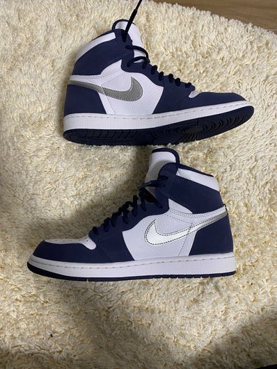 Nike Air Jordan 1 High OG CO.JP "White/Midnight Navy" (2020)(ブリーフケースなし)