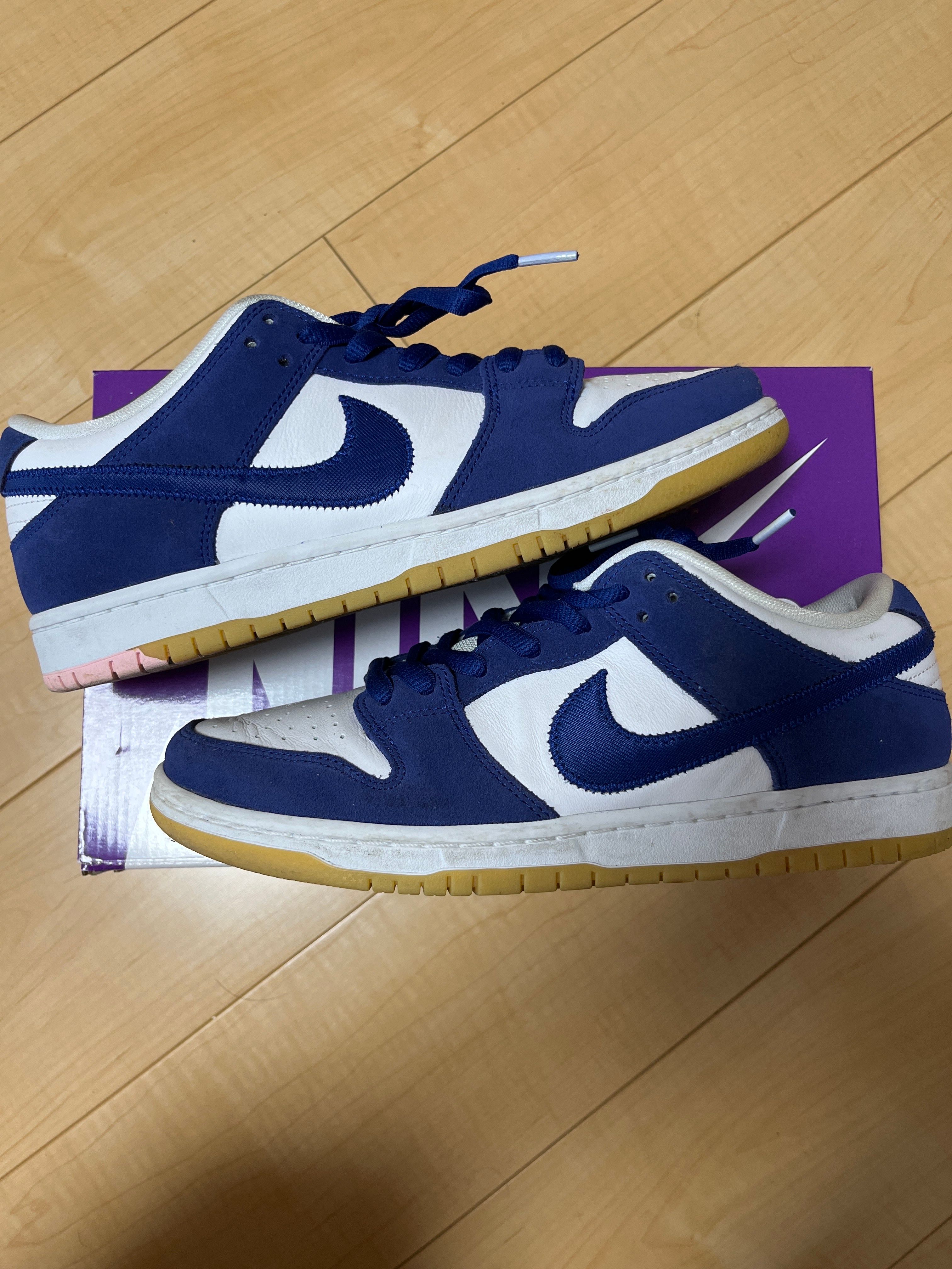 Nike SB Dunk Low "Los Angeles Dodgers/Deep Royal Blue"